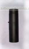 Trubka s č. otvorem 0,5m 130mm černá
