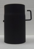 Trubka s klapkou 0,25m 150mm černá
