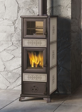 EDILKAMIN EK63 DECOR C forno tortora