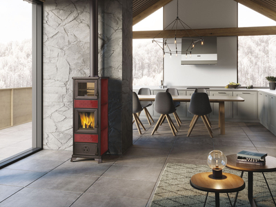 EDILKAMIN EK63 DECOR C forno bordó