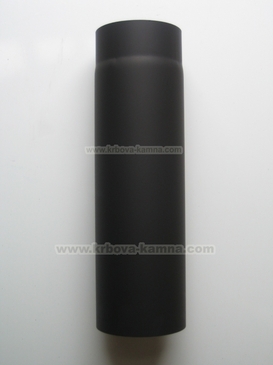 Trubka 0,5 m 120mm černá 2mm