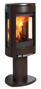 JOTUL F 373 CB topeniště s litinovým podstavcem - hnědý smalt