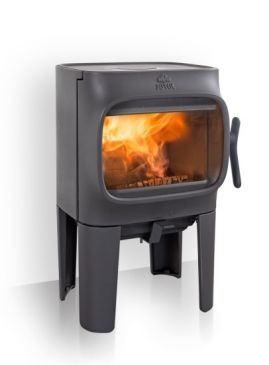 Jotul F 105 CB R BP LL - černý lak, dlouhé nohy