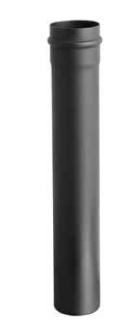 Trubka 0,5 m s těsněním 80 mm černý lak