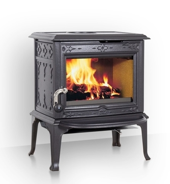 Jotul F 100 ECO.2 CB LL SE BBE - dlouhé nohy, modročerný smalt, bez příček;