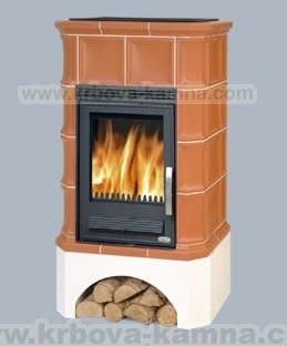 Abx Bohemie s výměníkem 4.2kW - terra rosa